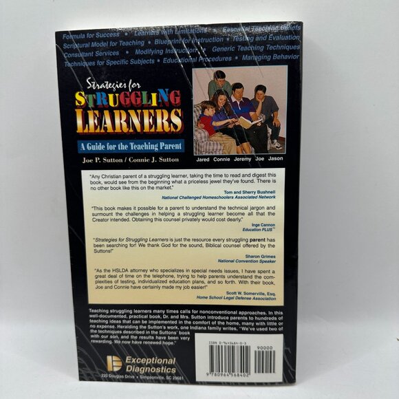 Strategies for Struggling Learners : a Guide for the Teaching Parent - Picture 3 of 5